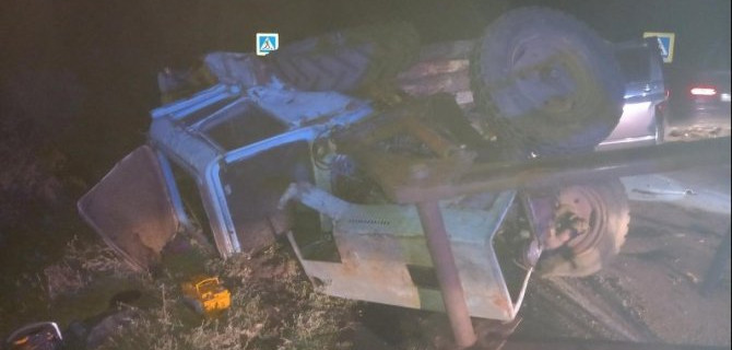 В ДТП с трактором в Воронежской области погибли двое