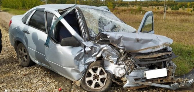 Водитель «Лады» погиб в ДТП в Оричевском районе Кировской области