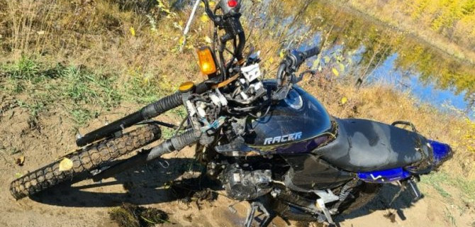 В Якутии в ДТП с мотоциклом погибла 16-летняя девочка