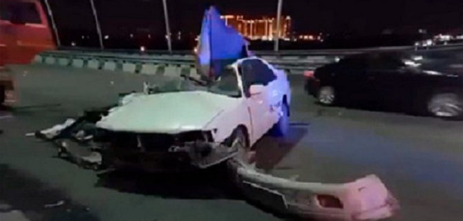 В Иркутске водитель иномарки погиб в ДТП, скрываясь от погони