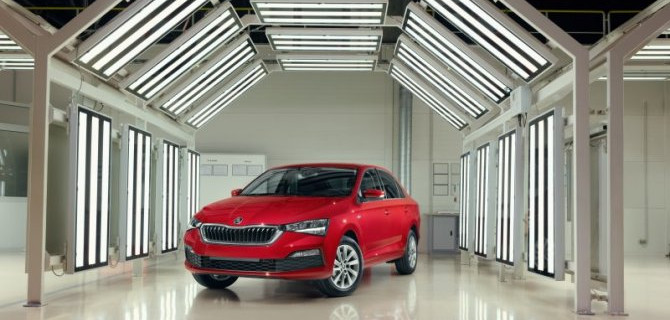 Юбилейный SKODA RAPID 250-тысячный экземпляр модели сошел с конвейера завода в Калуге