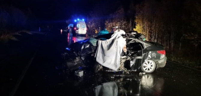 Два человека погибли в ДТП в Надымском районе
