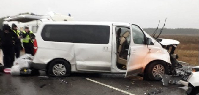 В ДТП с микроавтобусом под Тамбовом погибли три человека