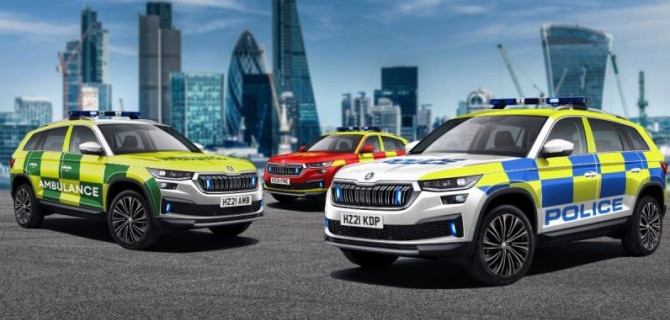 Обновленный ŠKODA KODIAQ стал официальным автомобилем экстренных служб