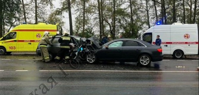 Два человека погибли в ДТП в Тульской области