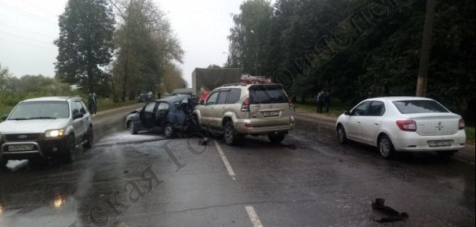 7-летний мальчик пострадал в ДТП в Новомосковске
