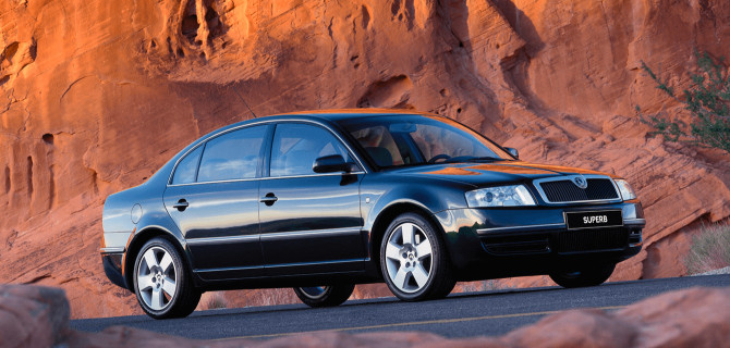 Современный ŠKODA SUPERB отметил свой 20-летний юбилей