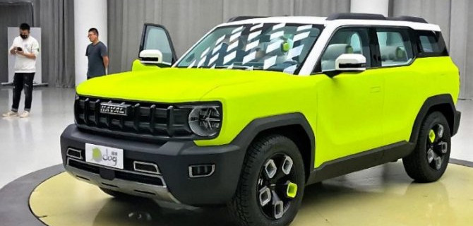 Китайцы показали X Dog — собрата нового внедорожника Haval Dargo, который готовится к производству в России