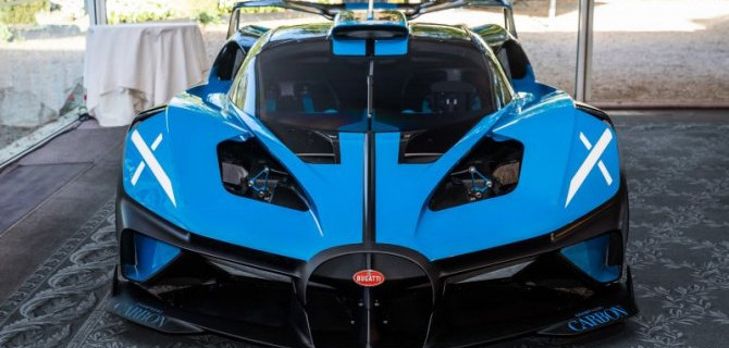 Bugatti Bolide признан самым красивым гиперкаром — правда, он ещё не выпускается
