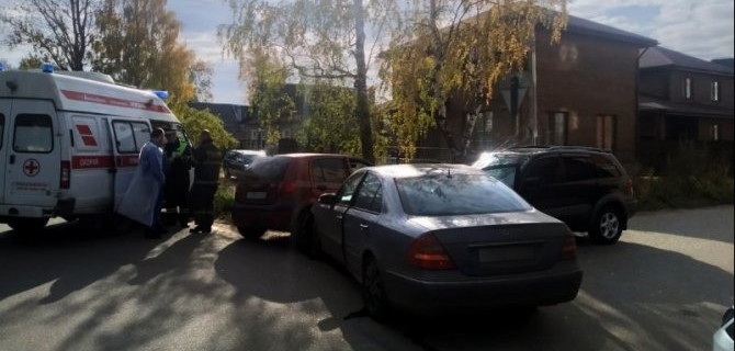 Два водителя пострадали в ДТП в Твери