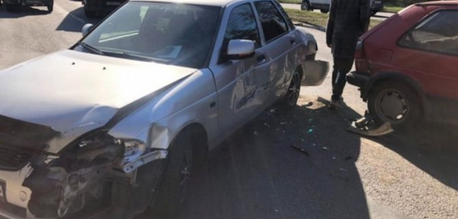 В ДТП в Советском районе Воронежа пострадал человек