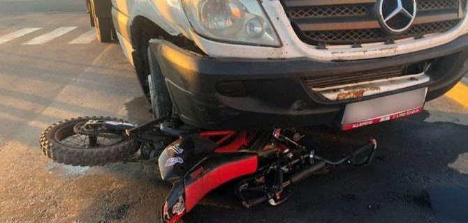 Молодой мотоциклист пострадал в ДТП под Рязанью