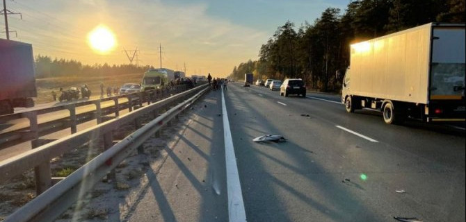 В ДТП с мотоциклом в Самарской области пострадали оба водителя