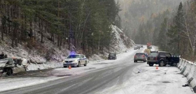 Четыре человека пострадали в ДТП под Дивногорском