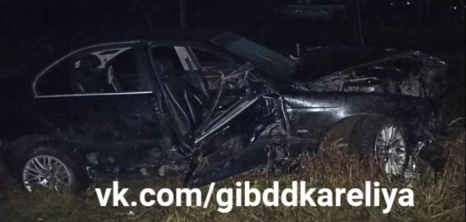 Три девушки пострадали в ДТП в Сегежском районе Карелии