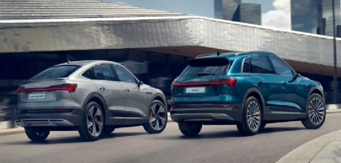 Два шага к прогрессу: новые Audi e-tron Sportback и Audi e-tron S