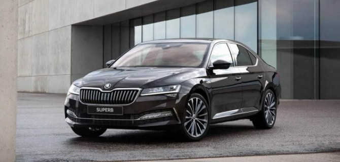 ŠKODA раскрыла подробности выхода обновленного ŠKODA SUPERB четвертого поколения
