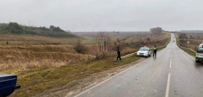 Водитель пострадал при опрокидывании автомобиля под Орлом