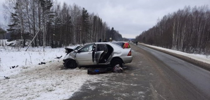 Женщина-водитель погибла в ДТП в Томской области