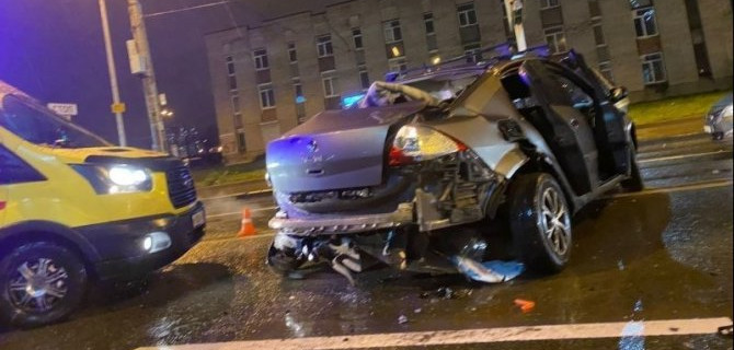 Двое детей серьезно пострадали в ДТП в Петербурге