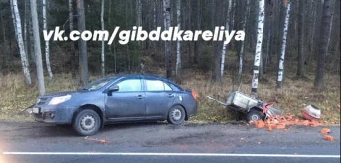 Девушка пострадала в ДТП в Карелии