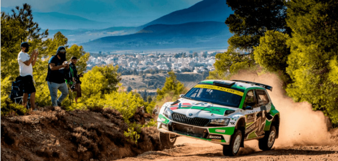 Сразу несколько пилотов ŠKODA заняли призовые места в зачетах WRC2 и WRC3