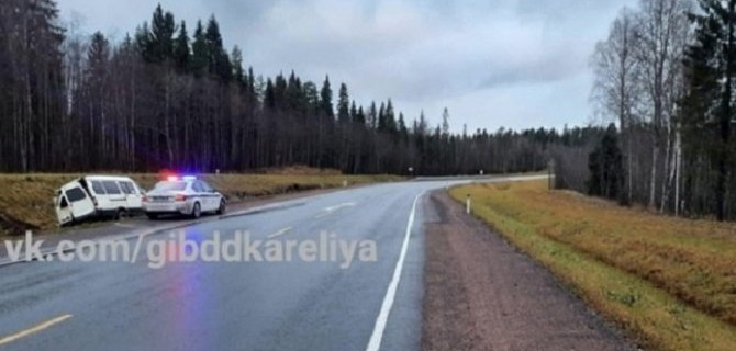 Женщина пострадала в ДТП в Сортавальском районе