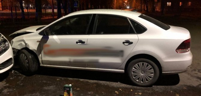 В ДТП в Воронеже пострадали таксист и пассажирка