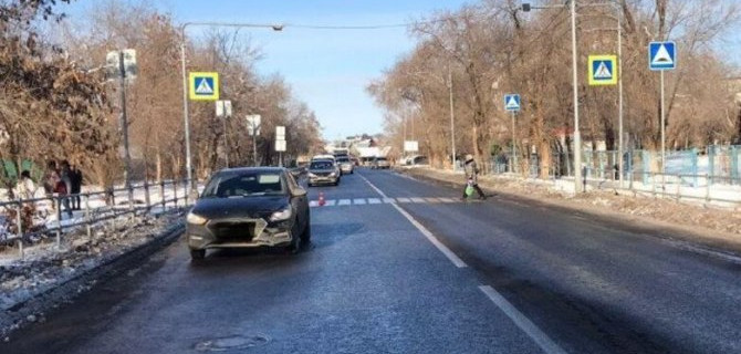 В Оренбурге иномарка сбила 15-летнюю девочку