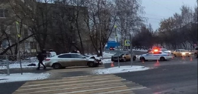 В Йошкар-Оле в ДТП пострадали два человека