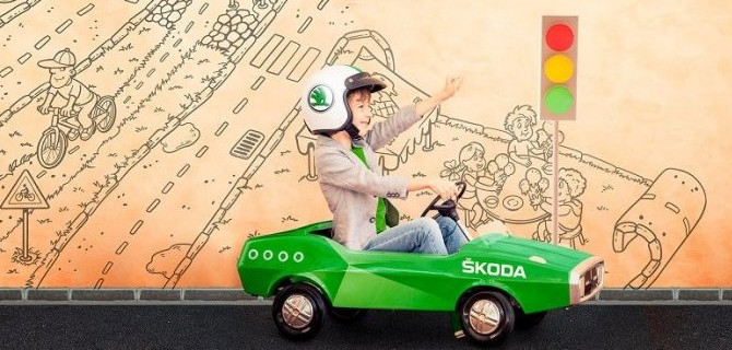 ŠKODA КРОХА – уроки безопасности в АТЛАНТ-М ТУШИНО