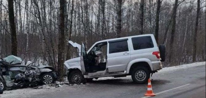 Два человека погибли в ДТП в Тульской области