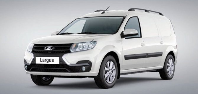Начались продажи фургона Lada Largus с камерой заднего вида