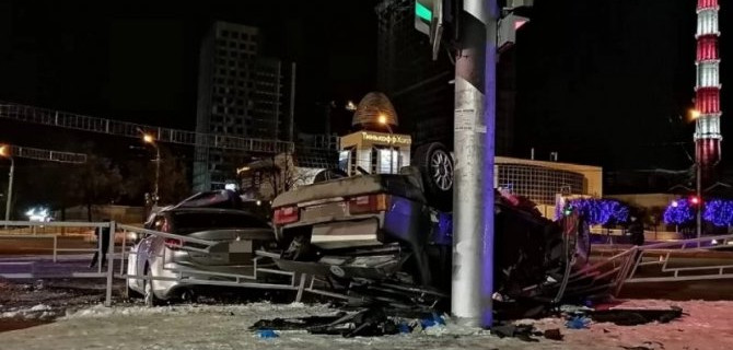 Два человека погибли в ДТП в Уфе