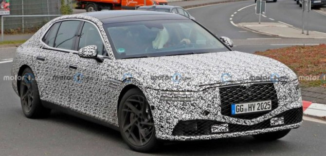 Стал известен интерьер обновлённого Genesis G90