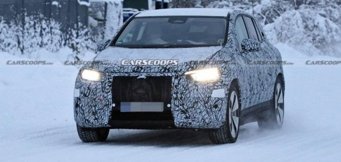 Начались зимние испытания электрического внедорожника от Mercedes-Benz
