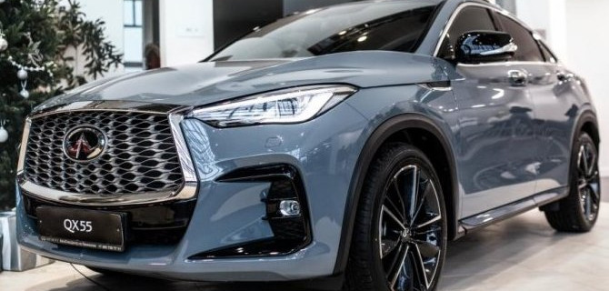 Заявите о себе эффектно с абсолютно новым спорткупе INFINITI QX55!