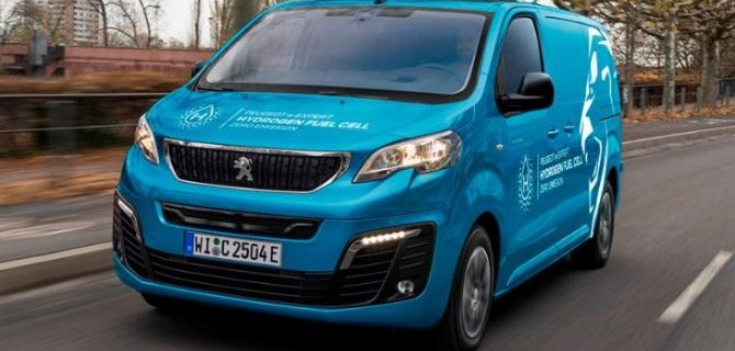Электрофургон Peugeot e-Expert получил водородную модификацию