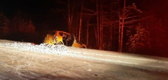 Пассажир иномарки погиб в ДТП в Алданском районе Якутии