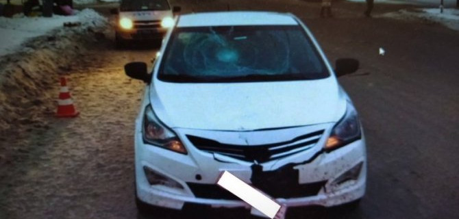 В Кирове на переходе сбили мужчину