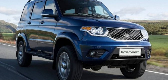 Известны сроки начала продаж в США внедорожников «УАЗ Патриот» 