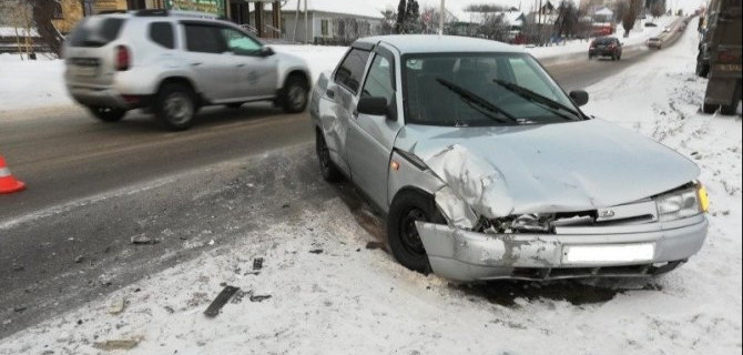 В ДТП в Жердевке Тамбовской области пострадали два человека