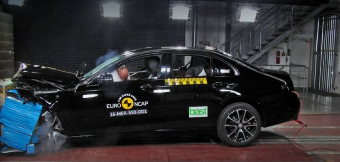 Mercedes-Benz EQS отлично прошёл краш-тест Euro NCAP