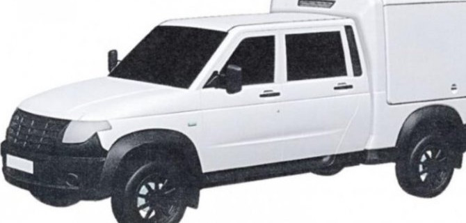 В России запатентована новая версия УАЗ «Профи»