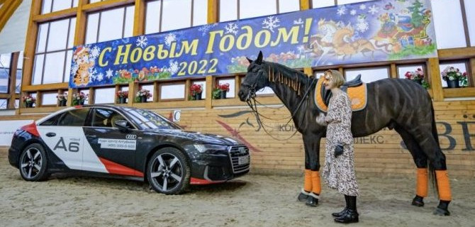 Звездная новогодняя сказка  вместе с Ауди Центром Алтуфьево и новыми Audi A6 и Audi Q5 