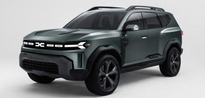 Кроссовер Dacia Bigster: известны некоторые подробности