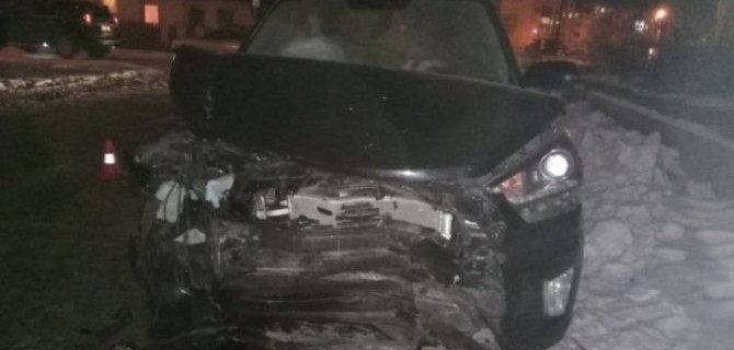 В ДТП в новогоднюю ночь в Красноярске пострадал ребенок