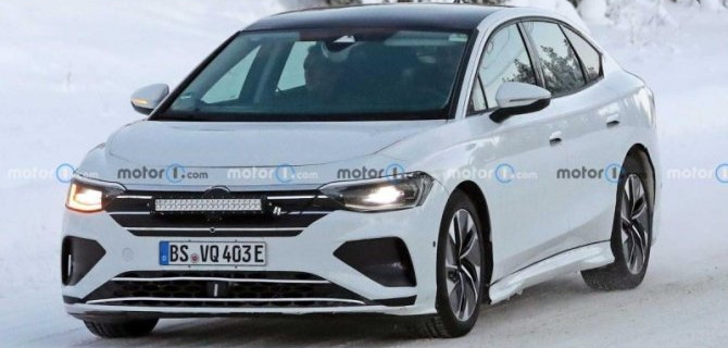 На тесты выехал электромобиль Volkswagen Aero B