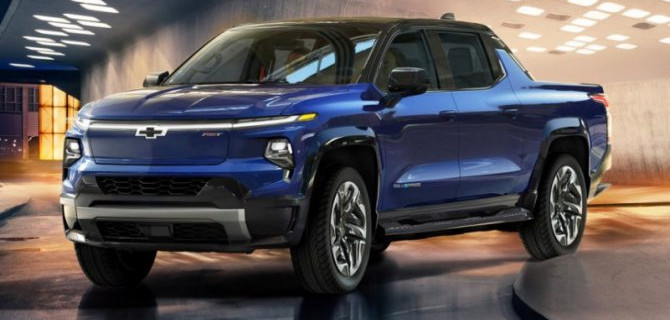 В США представлен электрический пикап Chevrolet Silverado EV