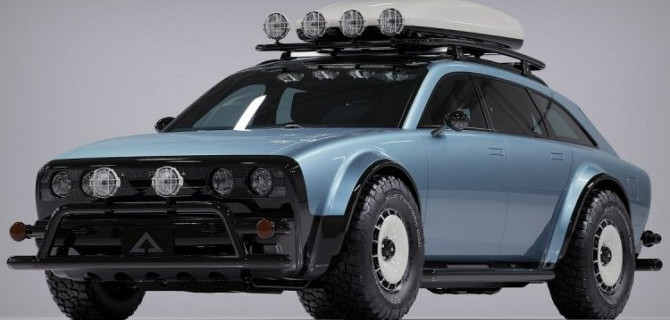 В США создан интересный электромобиль в ретро-стиле